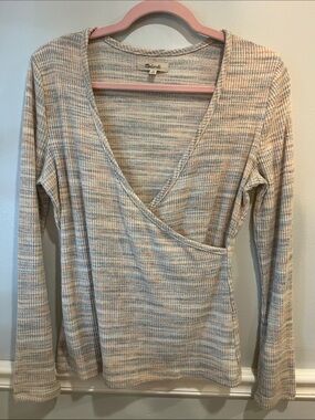 Madewell Wrap Top Medium